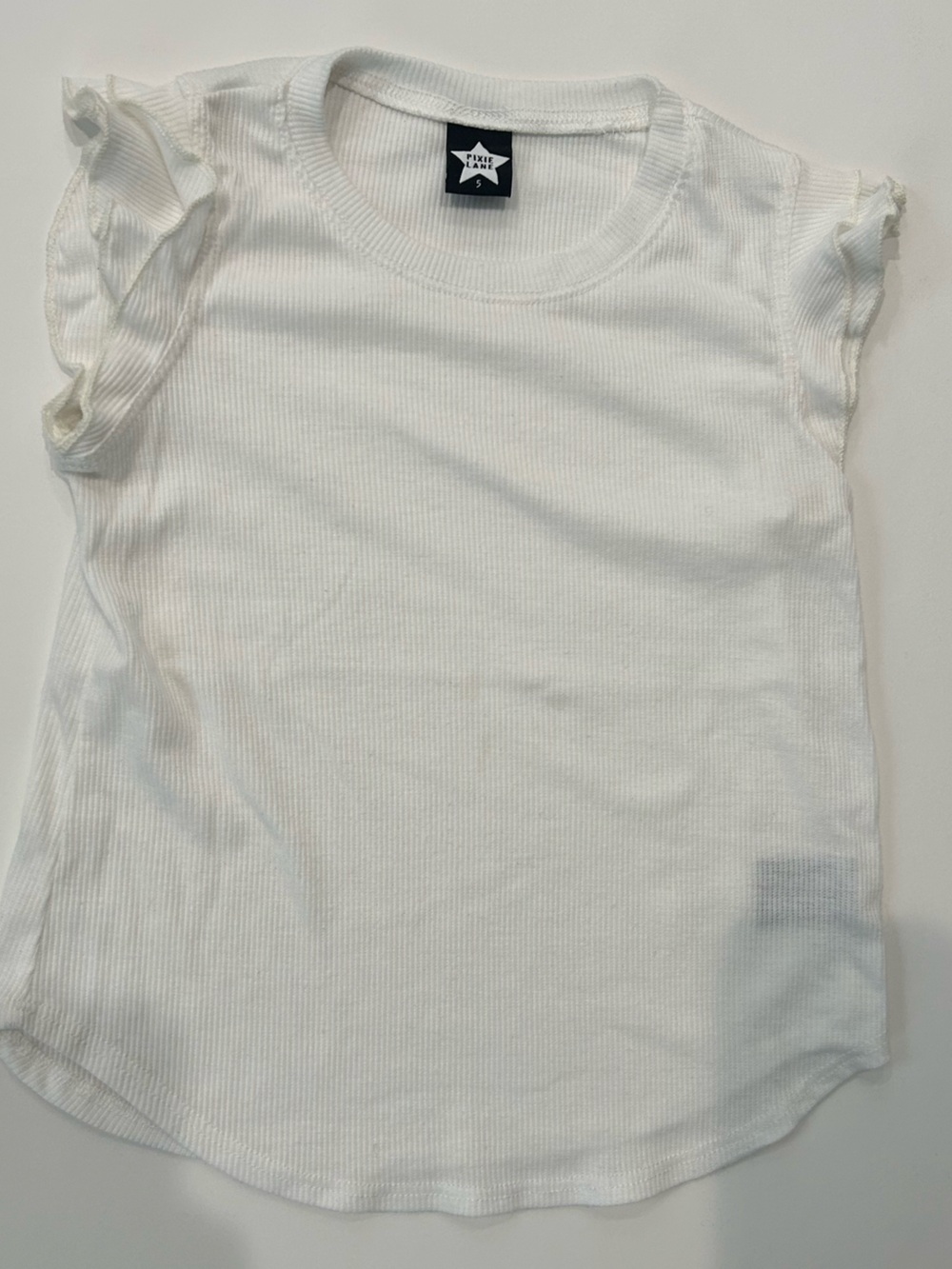 Pixielane Ruffle Sleeve Tank, size 5